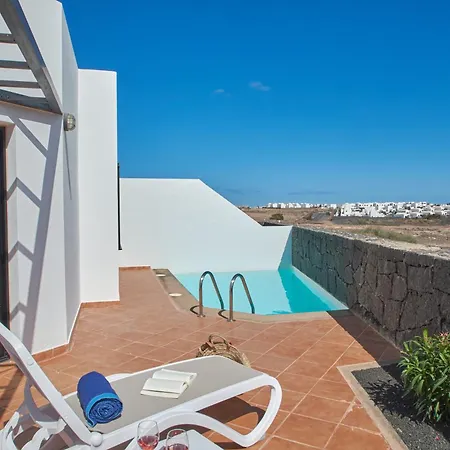 Maria De Timanfaya - Sea And Mountains Views, Pool, Wifi, 15 Minutes Walk To Marina Rubicon Ferienhaus Playa Blanca (Lanzarote)