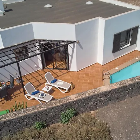 Maria De Timanfaya - Sea And Mountains Views, Pool, Wifi, 15 Minutes Walk To Marina Rubicon Ferienhaus Playa Blanca (Lanzarote)