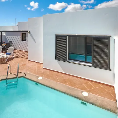 Maria De Timanfaya - Sea And Mountains Views, Pool, Wifi, 15 Minutes Walk To Marina Rubicon * Playa Blanca (Lanzarote)